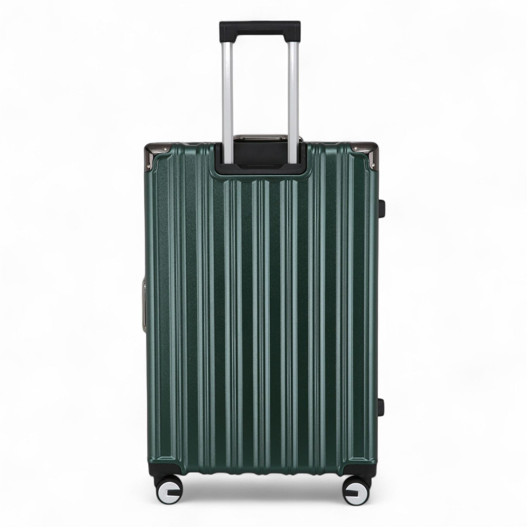 Robust Hard Shell Luggage 8 Wheel Suitcase Set