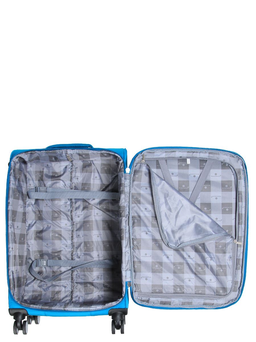Soft Suitcase Dual 4-Wheel Spinners Expandable Luggage