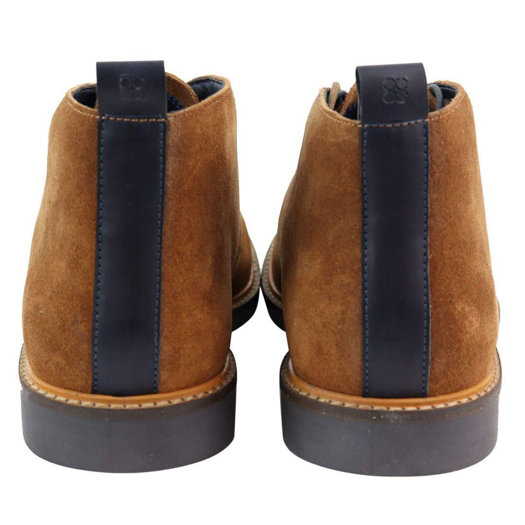 Mens Real Suede Italian Slip On Ankle Boots Smart Casual Desert Chelsea Dealer - Knighthood Store