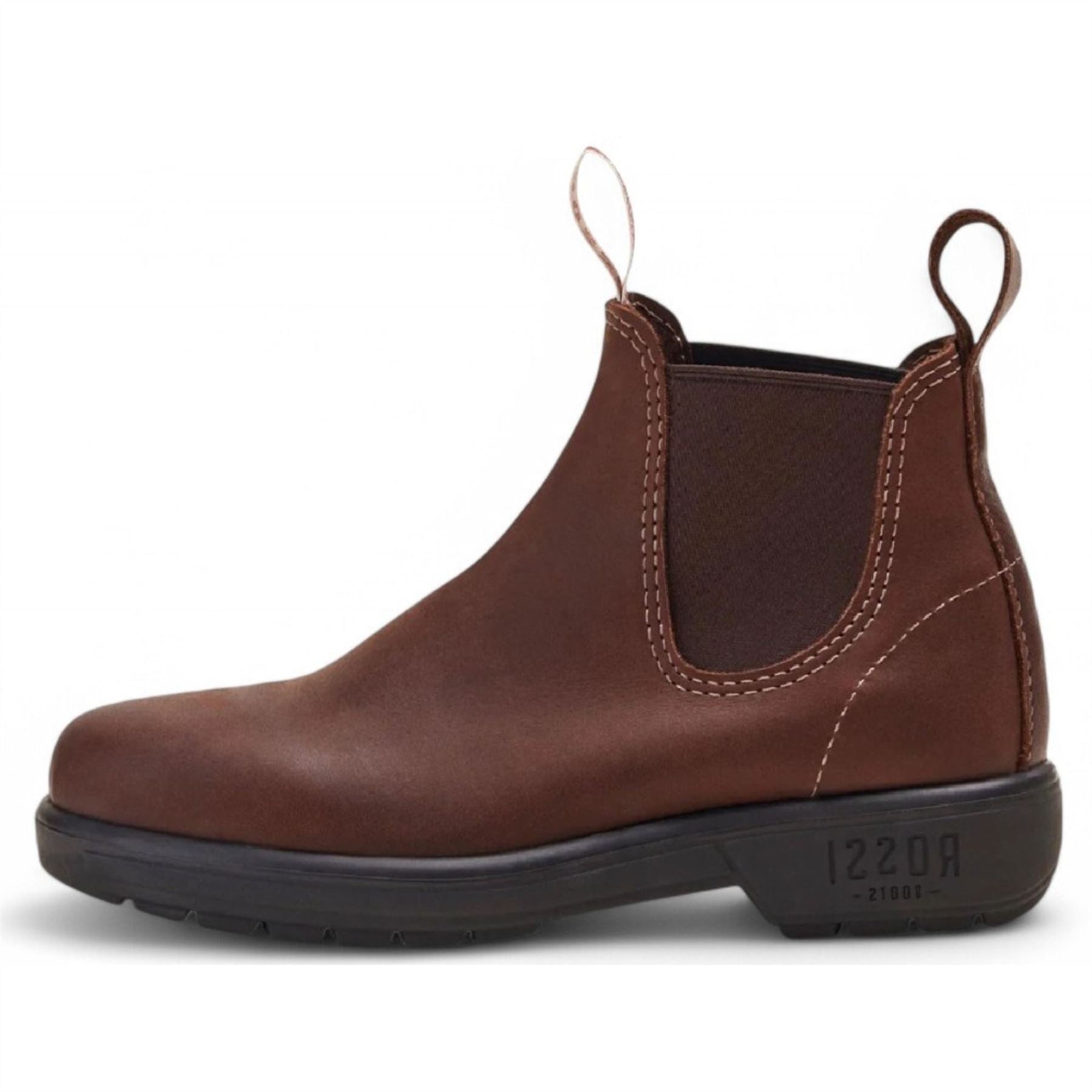 Endura 303 - Redwood Brown Leather Chelsea Boots