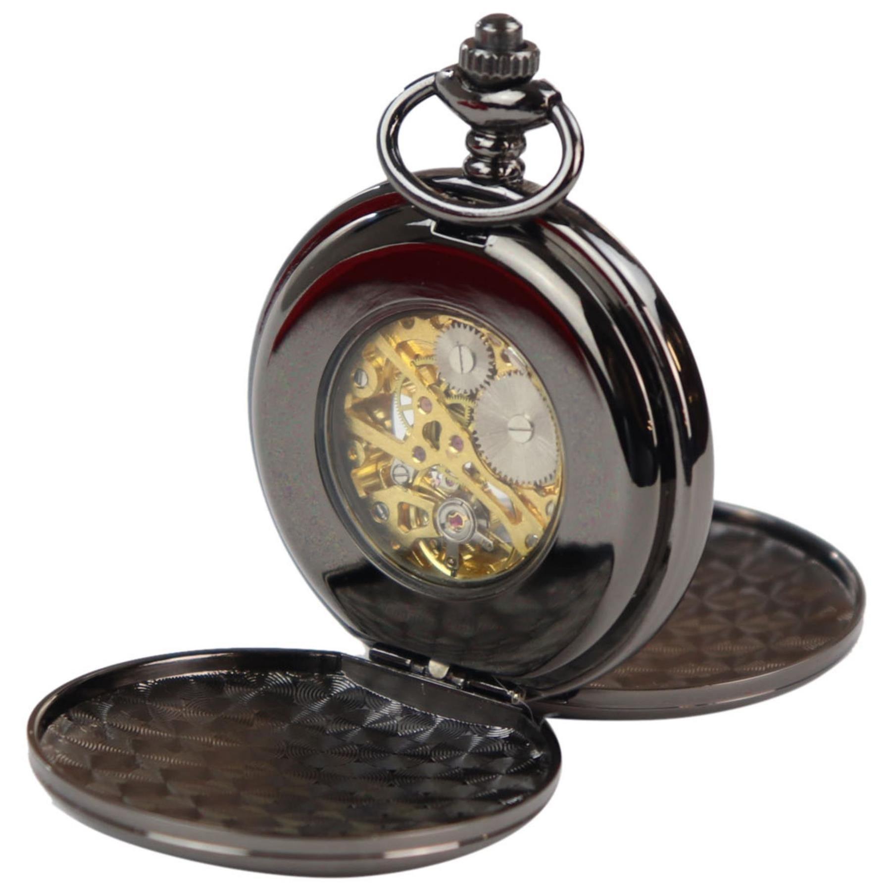 Pocket Watch Mechanical Skeleton 1920's Blinders Original Classic - Knighthood Store