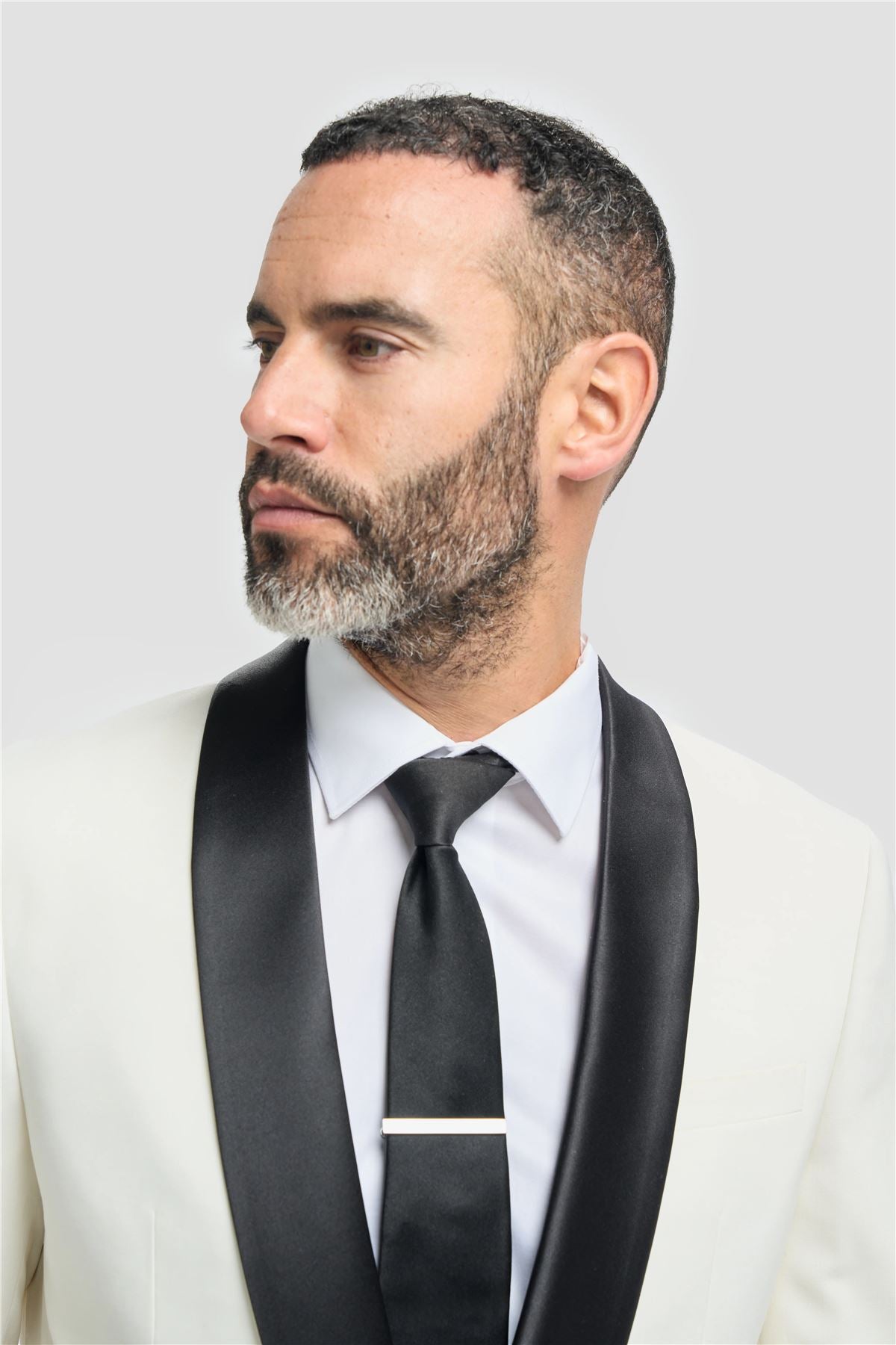 Men's Suit Cream 2 Piece Shawl Collar Tuxedo