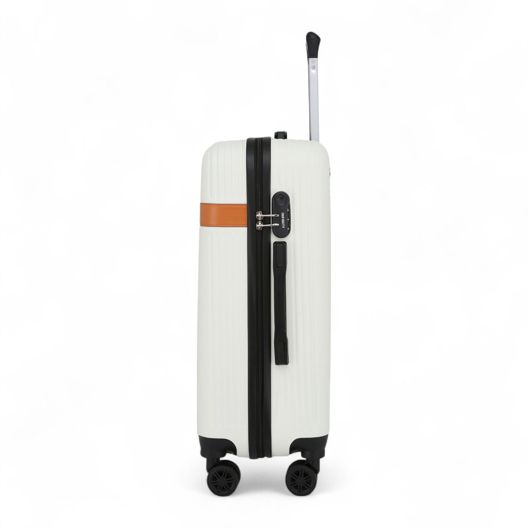 Hard Shell Classic 4-Wheel Luggage Suitcase Set