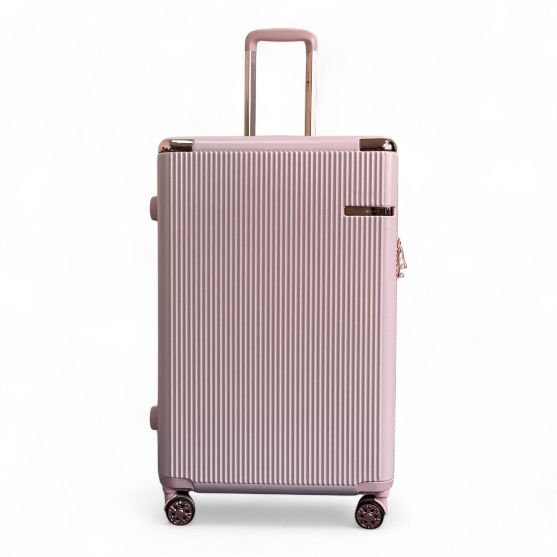 Hard Shell Luggage 8 Spinner Wheels Travel Suitcase