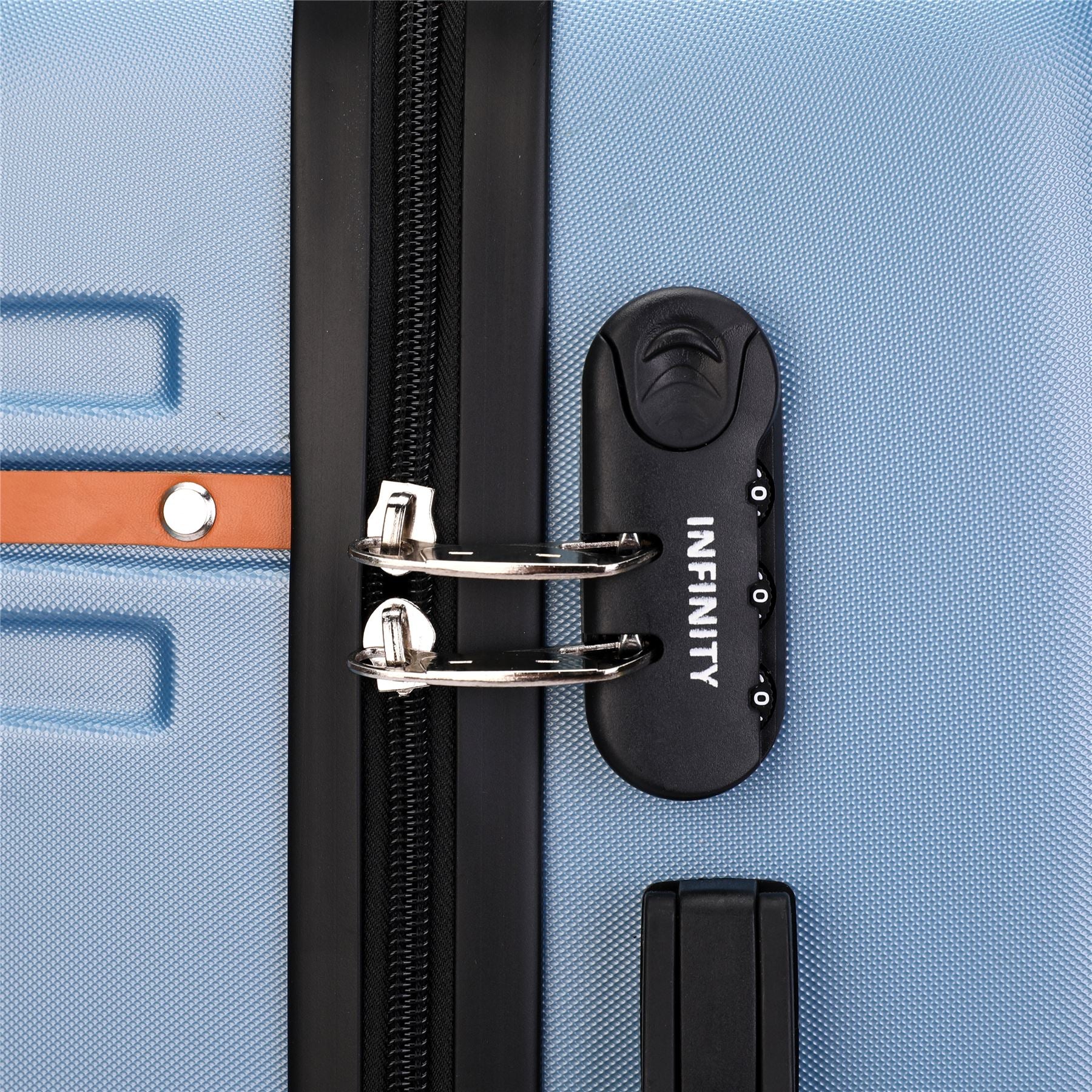 Hard Shell Modern 4-Wheel Luggage Suitcase Set