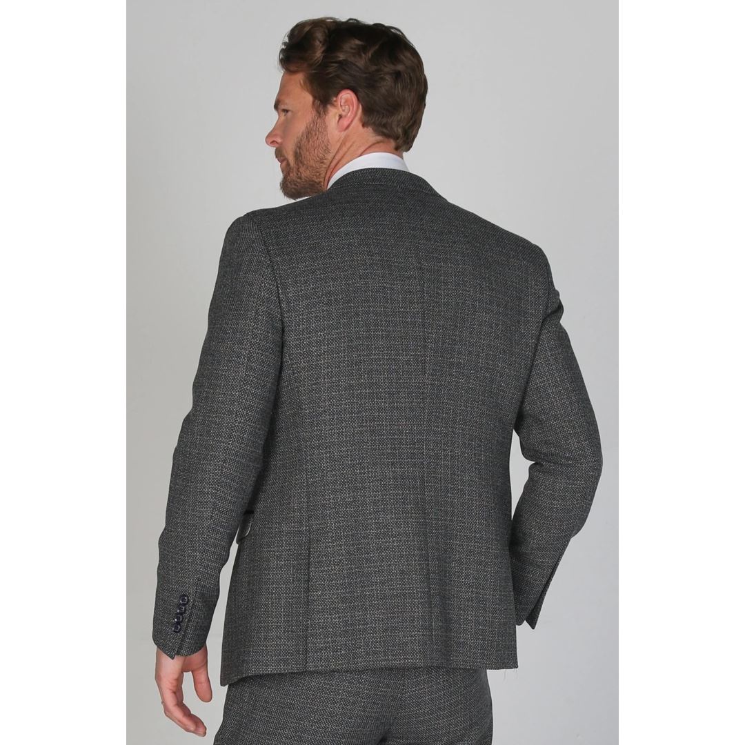 Ralph - Men's Classic Navy Tweed Blazer