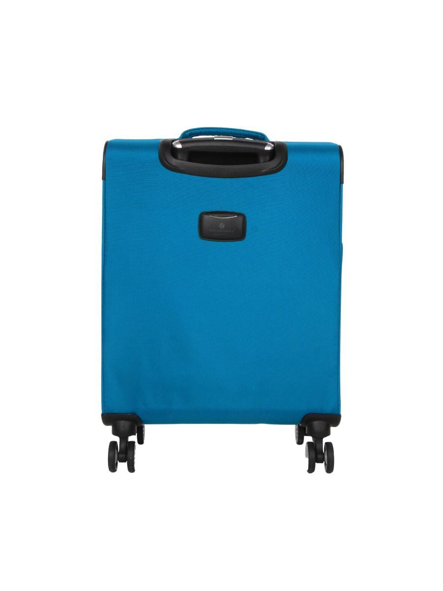 Soft Suitcase Dual 4-Wheel Spinners Expandable Luggage