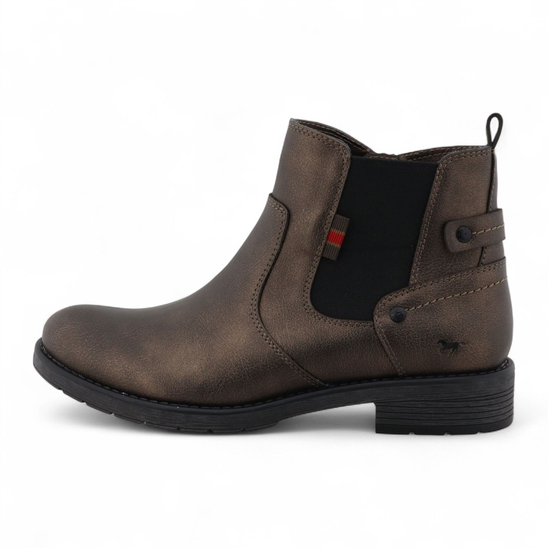 Women's Golden Brown Chelsea Ankle Boots