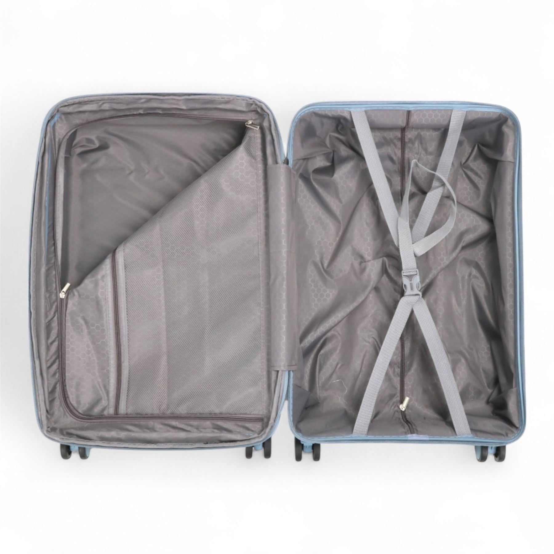 Lightweight 8 Spinner Wheels Expandable Hard Shell Luggage