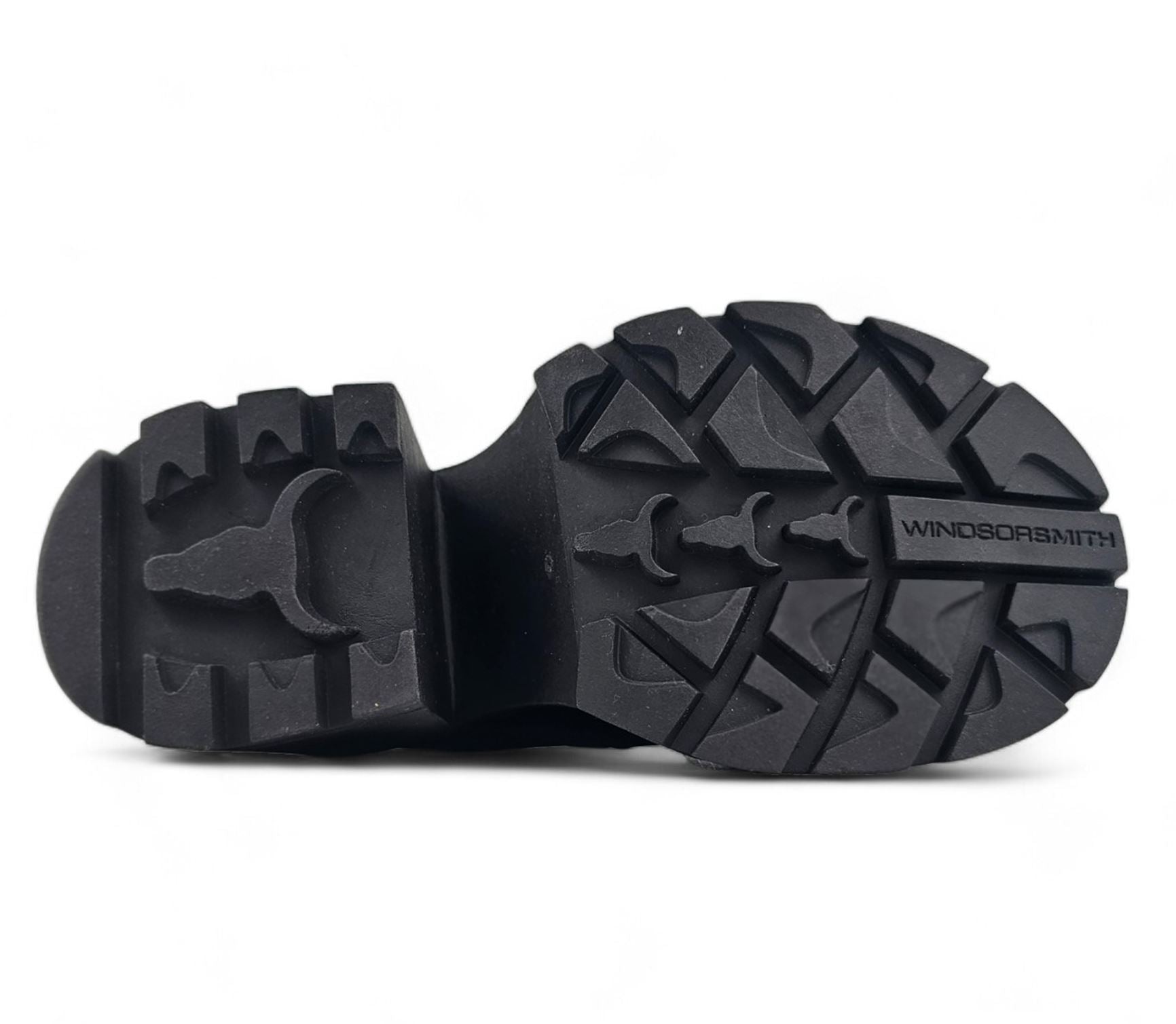 Spoiled - Women's Black Block Heel Leather Loafers