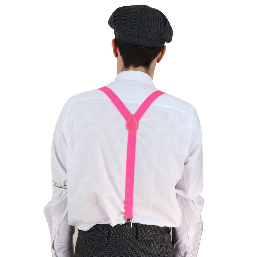 Mens Classic Vintage Retro Trouser Braces Suspenders 1920s Gatsby Blinders - Knighthood Store