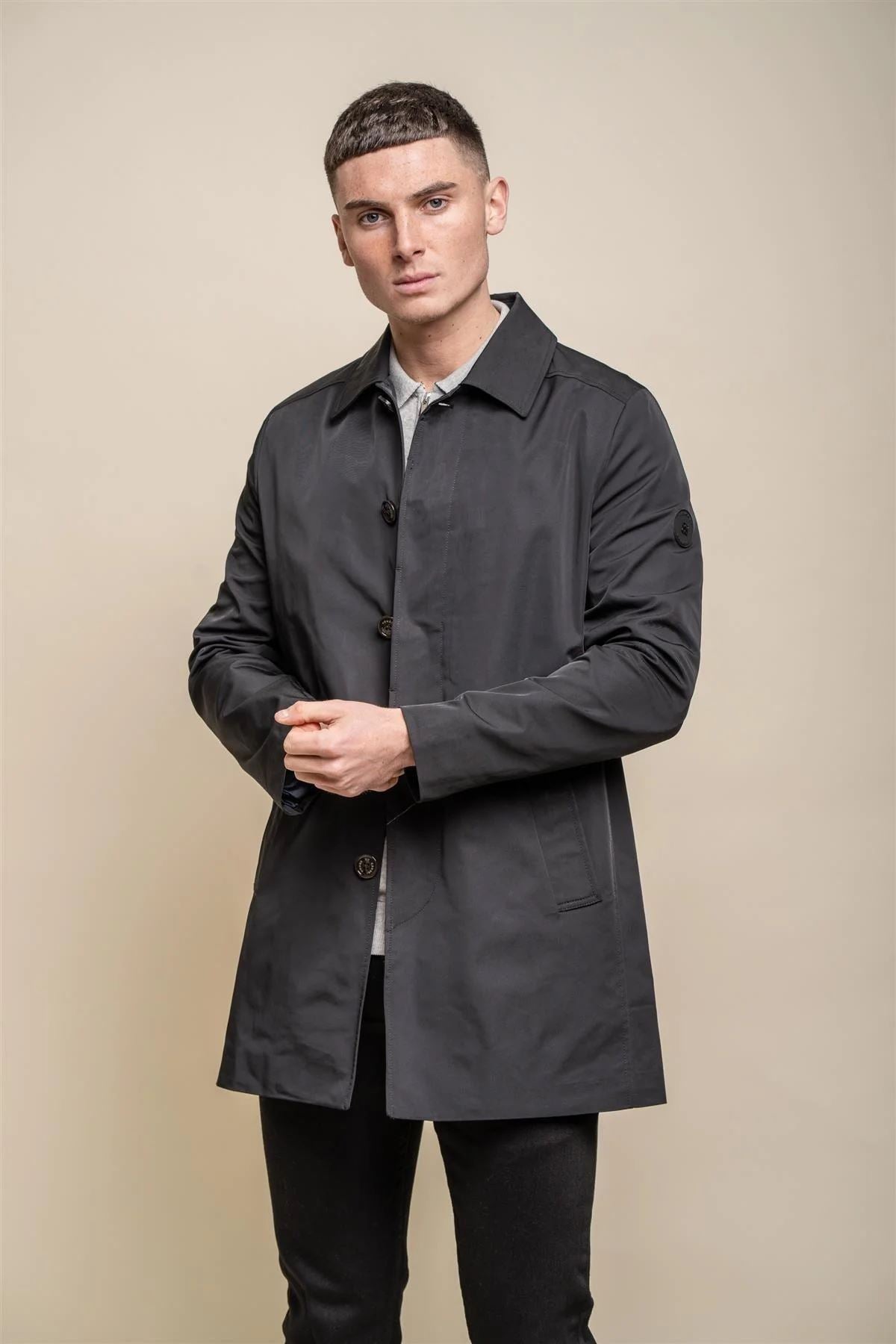 Barracuda - Men's Lightweight Classic Trench Coat