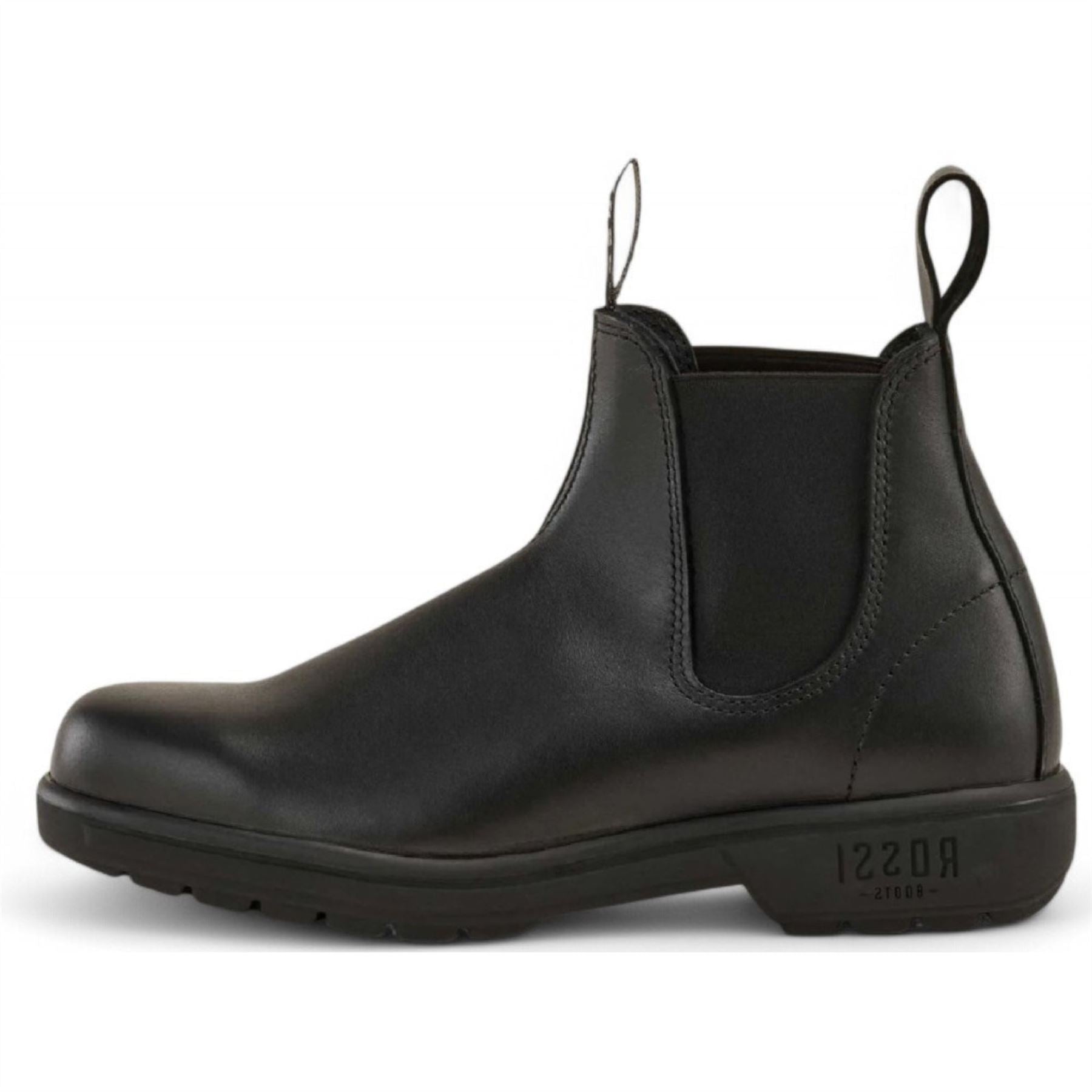 Endura 301 - Black Leather Chelsea Boots