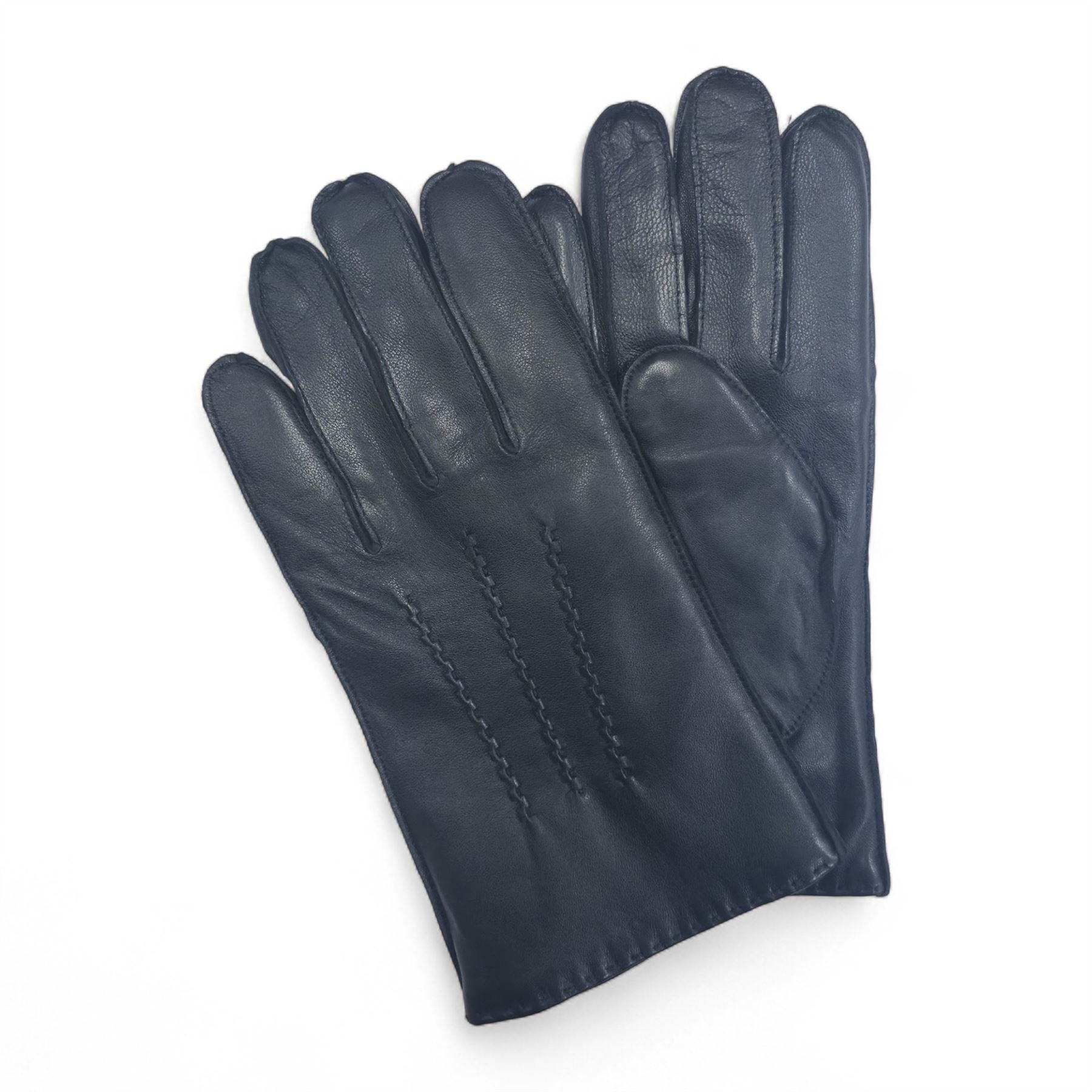 Men's Leather Wool Lined Gloves