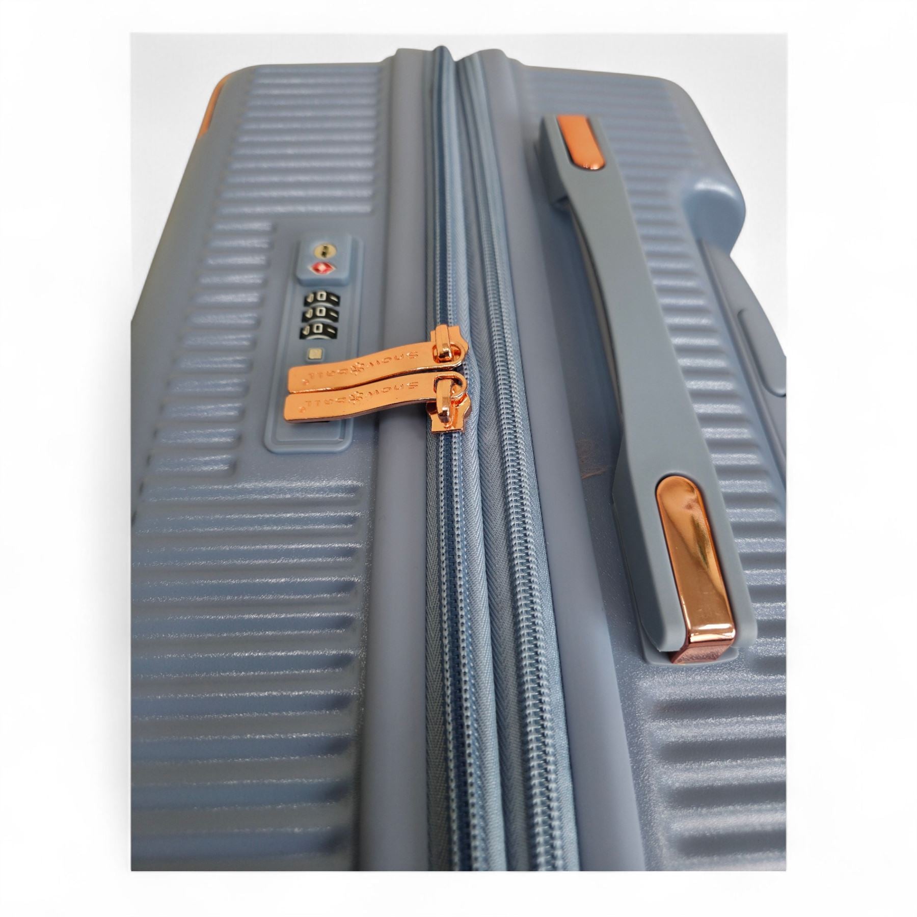 Hard Shell Luggage 8 Spinner Wheels Travel Suitcase