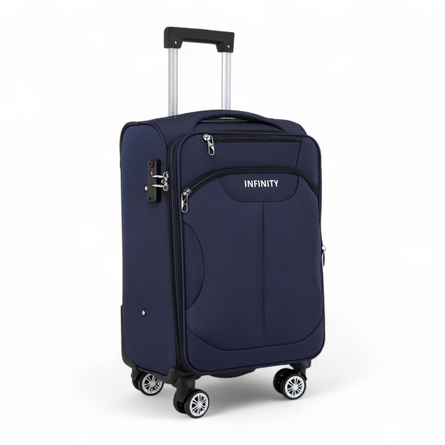 Lightweight Soft Shell Luggage Set Travel Suitcases