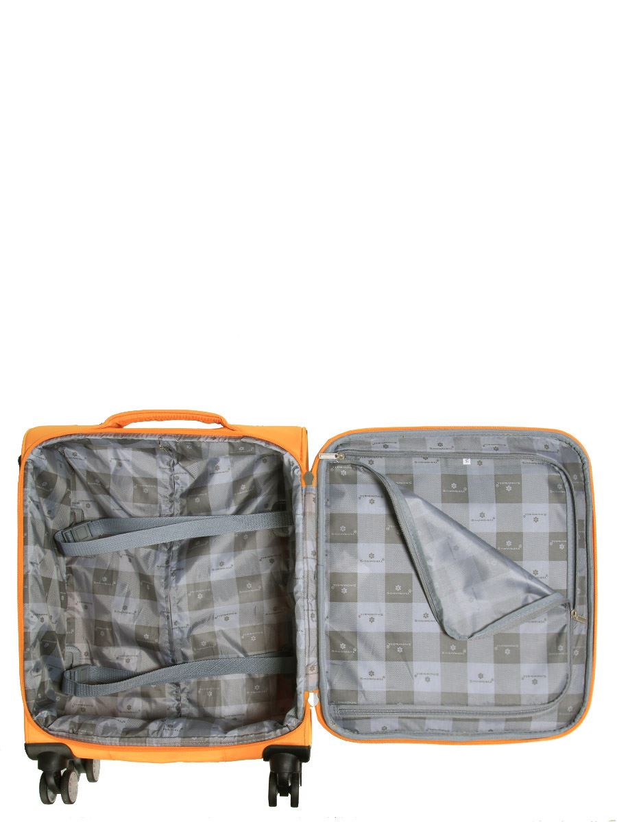 Soft Suitcase Dual 4-Wheel Spinners Expandable Luggage