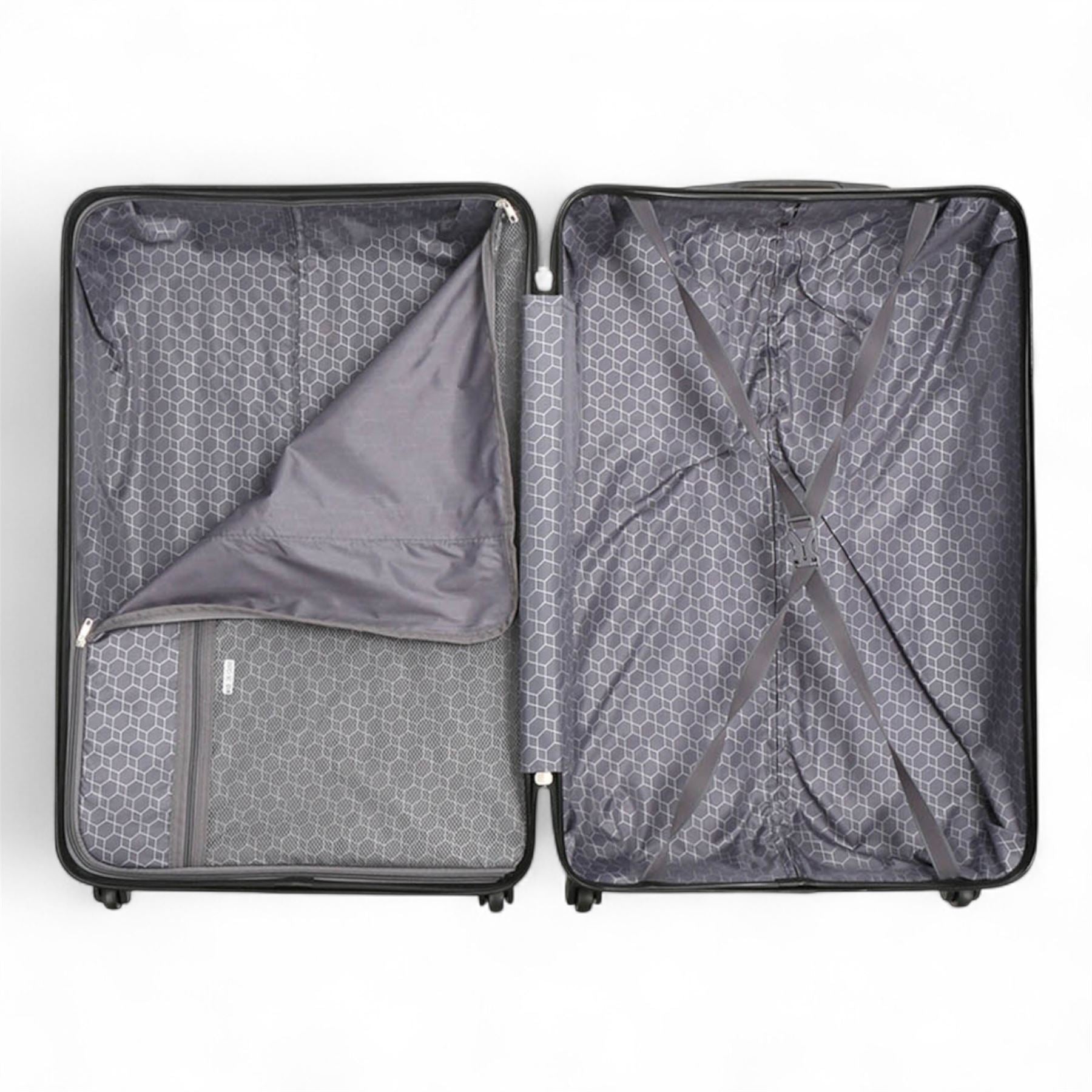 Hardshell Luggage Set 8 Spinner Wheels Suitcase