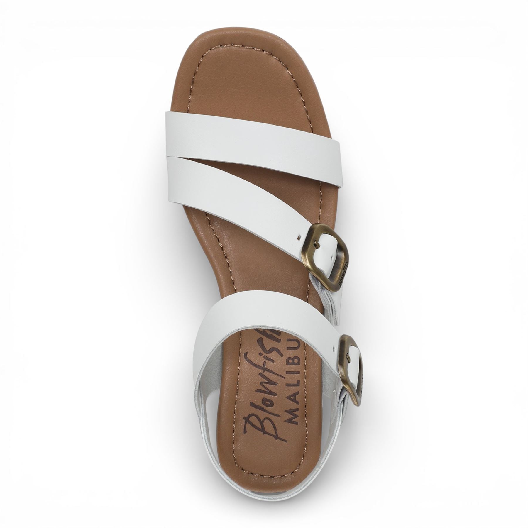 Ali - Women's White Wedge Strappy Espadrille Heel Sandals