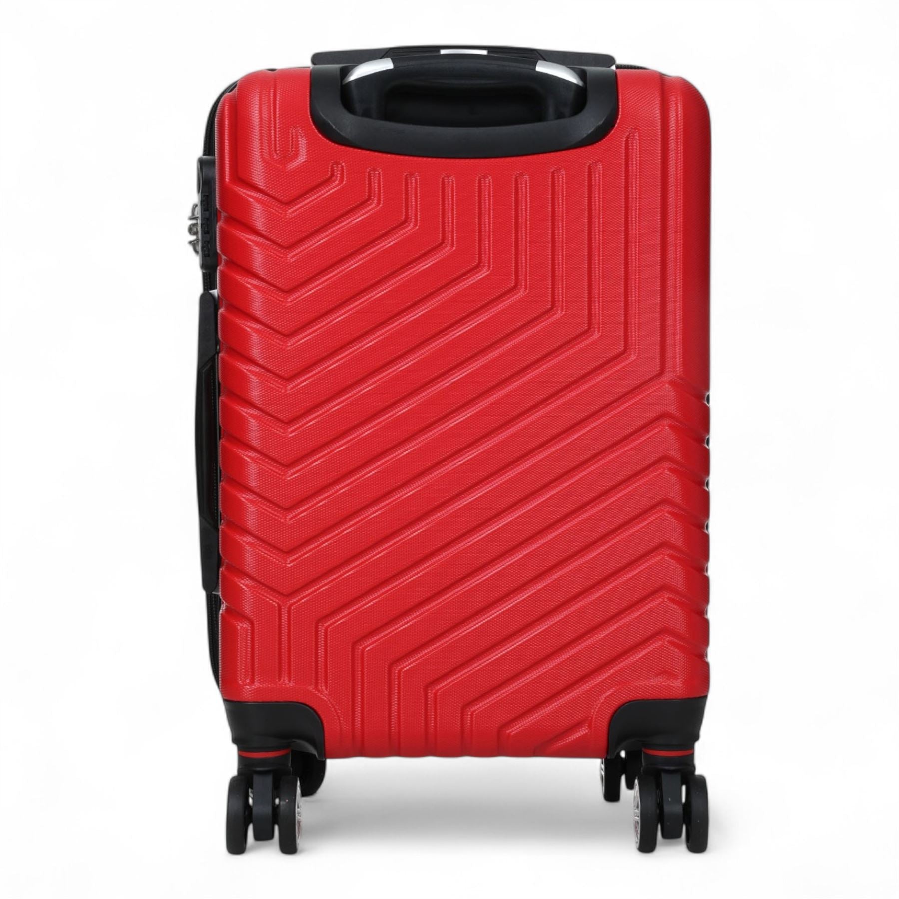 Hard Shell Luggage Set 8 Spinner Wheels ABS Suitcase
