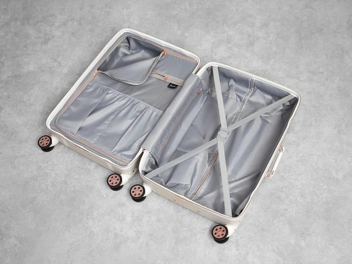 Luggage Suitcase Travel Bag Carry On Hand Cabin Check in Hard-Shell 4 Spinner Wheels Trolley Set | Vintage