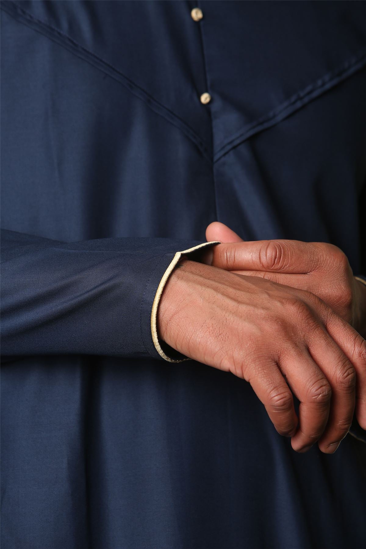 Men's Thobe Emirati Omani Jubba Islamic Clothing Muslim Kaftan Eid Robe Arab Gold Embroidery