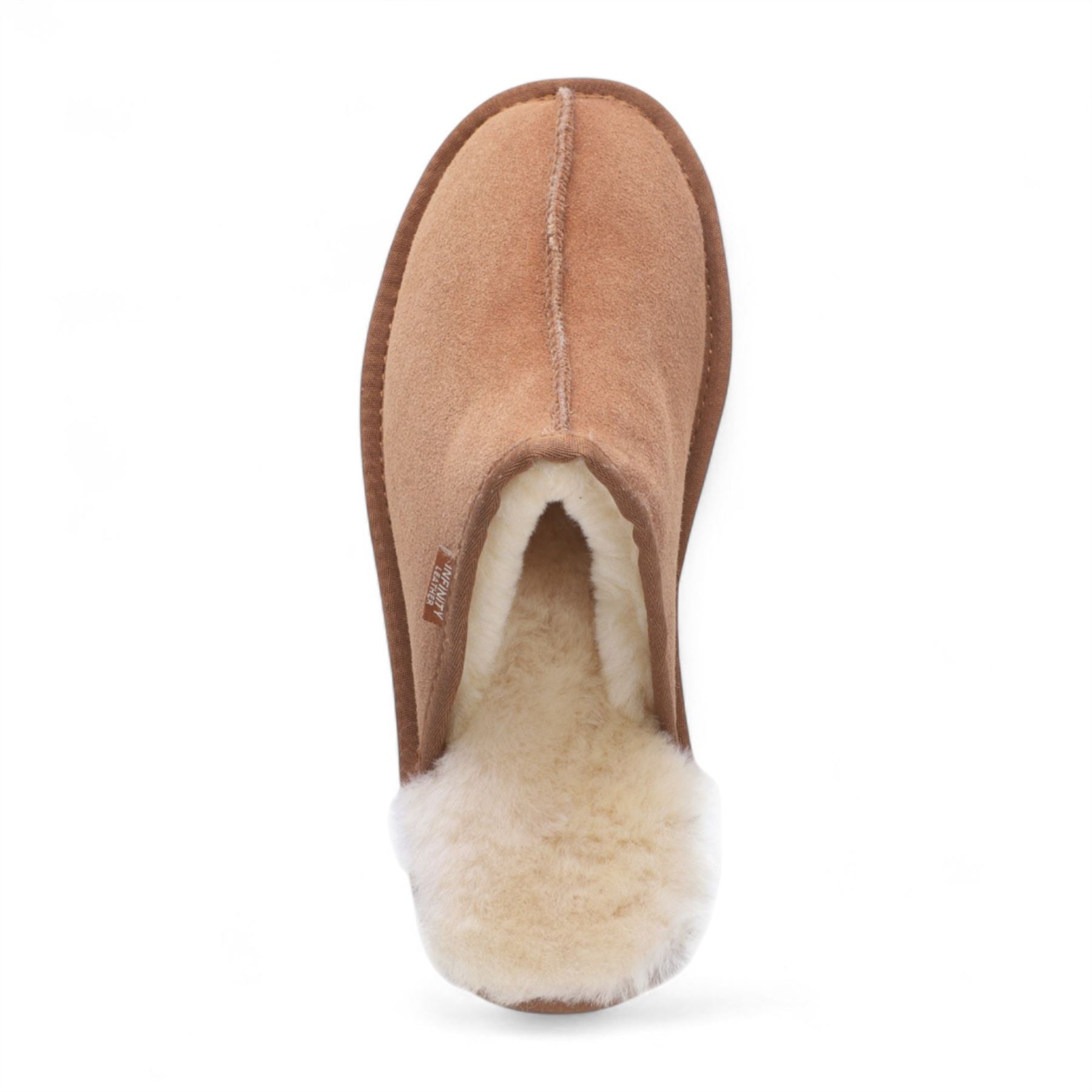 Highland - Men's Genuine Sheepskin Suede Mule Slippers