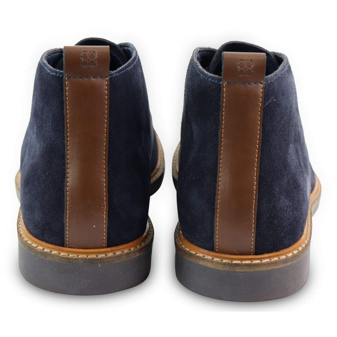 Mens Real Suede Italian Slip On Ankle Boots Smart Casual Desert Chelsea Dealer - Knighthood Store