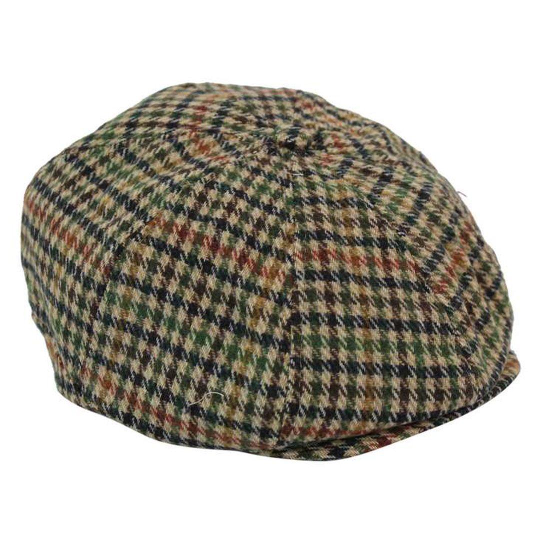 Tweed Newsboy Cap Blinders Baker Boy Flat Check Grandad Hat Elasticated Free Size - Knighthood Store