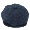 Mens Tweed Newsboy Cap Blinders Baker Boy Flat Check Grandad Hat - Knighthood Store