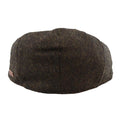 Mens Flat Cap Wool Herringbone Tweed Vintage Classic 1920s Unisex Del Boy - Knighthood Store