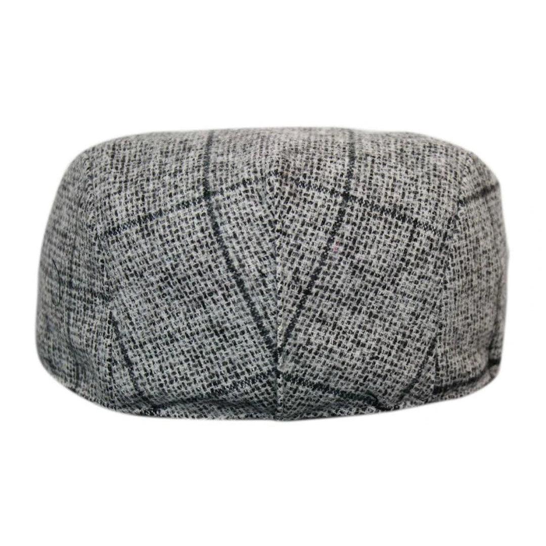 Mens Tweed Vintage Retro Grandad Flat Caps Hats Blinders Check Classic - Knighthood Store