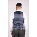 Mens Wool 3 Piece Suit Double Breasted Waistcoat Tweed 1920s - Knighthood Store