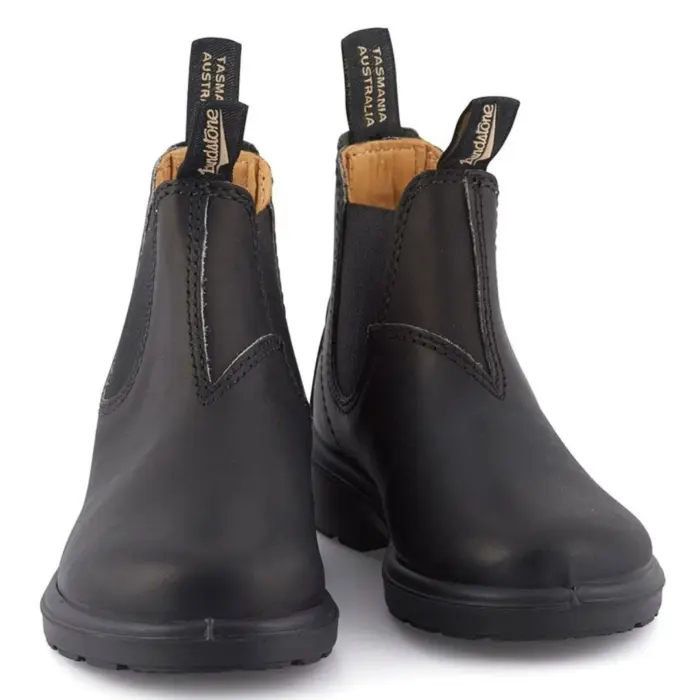 Blundstone 531 Kids Unisex Black Leather Boots Slip On Comfort - Image 4