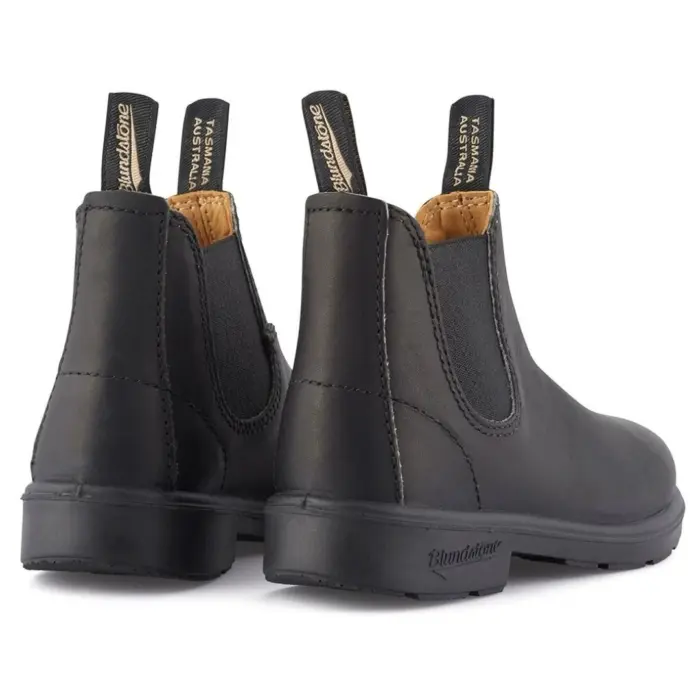 Blundstone 531 Kids Unisex Black Leather Boots Slip On Comfort - Image 5