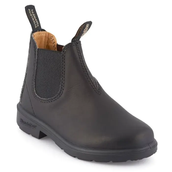 Blundstone 531 Kids Unisex Black Leather Boots Slip On Comfort - Image 8
