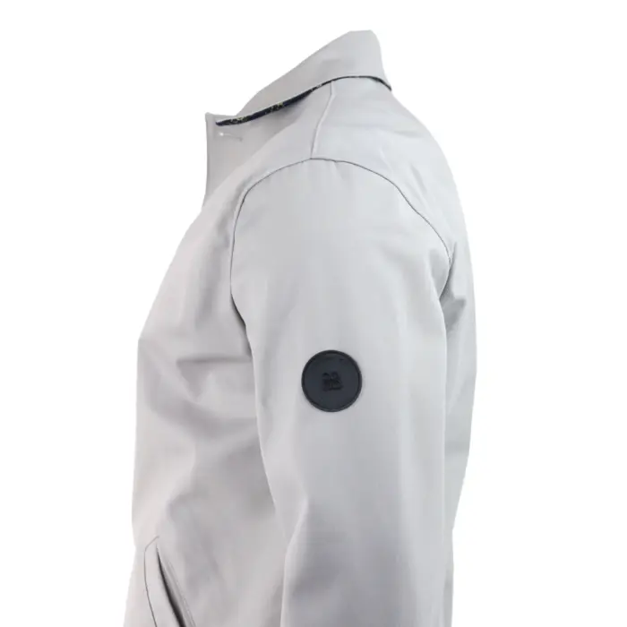 Mens Mid Length Overcoat Jacket Light Weight Smart Casual Beige Navy Mac - Image 4