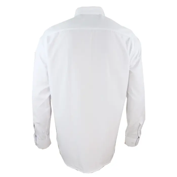 Mens Club Collar Shirt With Bar Poplin Pin White Black 1920s Peaky Blinders - Image 6