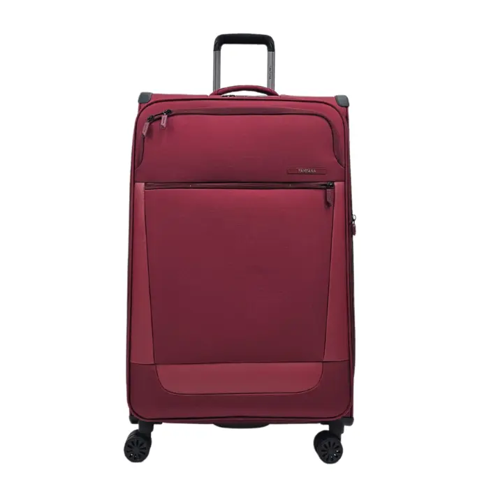 Suitcase Travel Bag Carry On Hand Cabin Check in Soft Case Luggage Trolley Zipped Compartments - Image 38