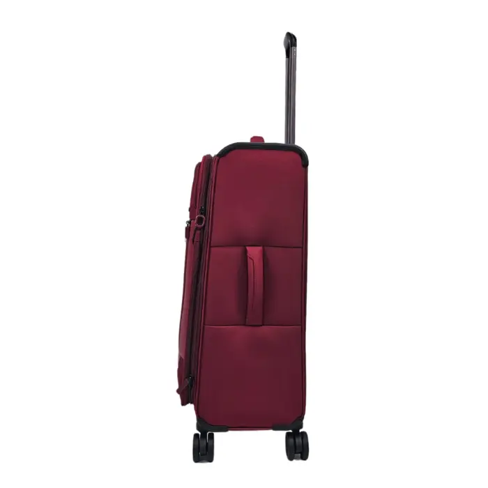 Suitcase Travel Bag Carry On Hand Cabin Check in Soft Case Luggage Trolley Zipped Compartments - Image 24
