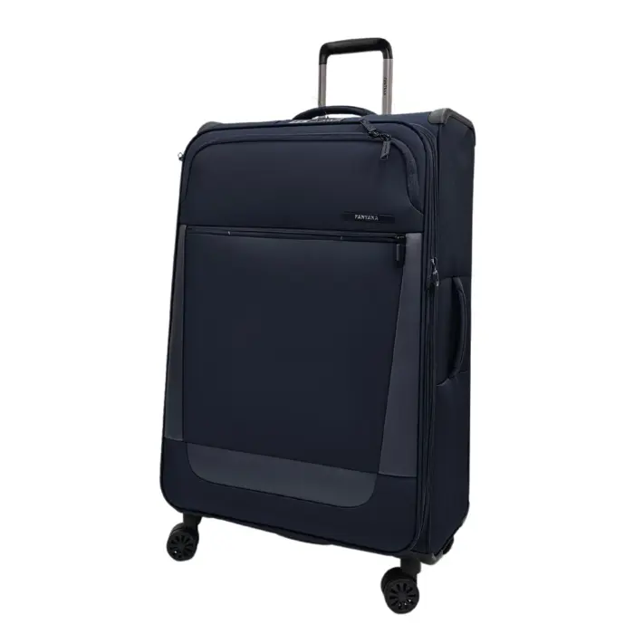 Suitcase Travel Bag Carry On Hand Cabin Check in Soft Case Luggage Trolley Zipped Compartments - Image 48