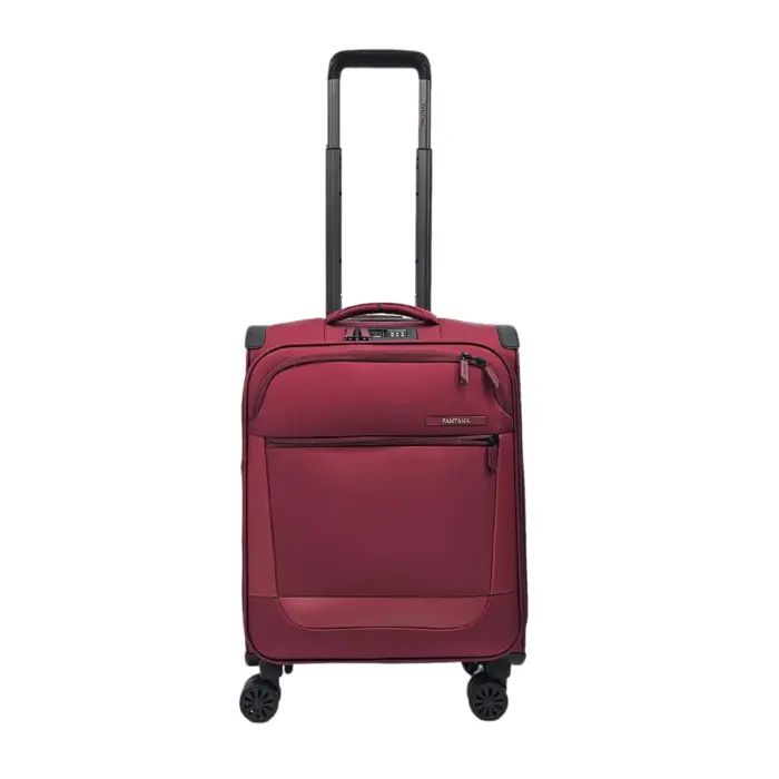 Suitcase Travel Bag Carry On Hand Cabin Check in Soft Case Luggage Trolley Zipped Compartments - Image 6