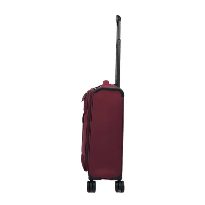 Suitcase Travel Bag Carry On Hand Cabin Check in Soft Case Luggage Trolley Zipped Compartments - Image 10