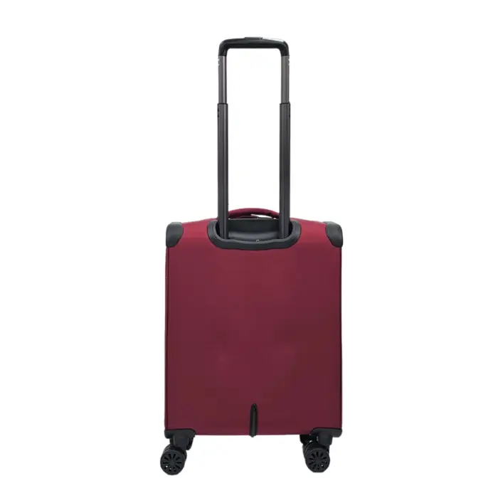 Suitcase Travel Bag Carry On Hand Cabin Check in Soft Case Luggage Trolley Zipped Compartments - Image 9