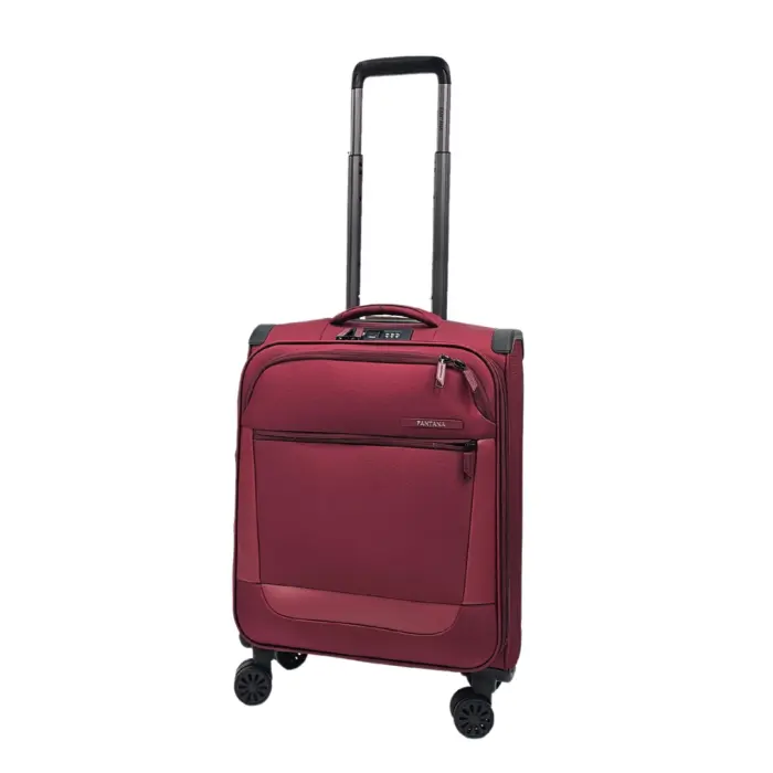 Suitcase Travel Bag Carry On Hand Cabin Check in Soft Case Luggage Trolley Zipped Compartments - Image 8