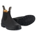 Bottines Chelsea Blundstone 558 Classic doublées en cuir noir, style vintage classique - Knighthood Store