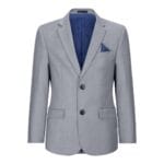Boys 3 Piece Light Grey Suit Classic Wedding Party Vintage Christening - Knighthood Store