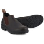 Blundstone 2038 Stivali bassi in pelle marrone, stile retrò vintage, slip-on - Knighthood Store