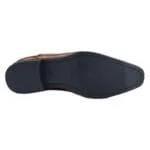 Mens Smart Formal Black Brown Shoes Patent Round Toe VIntage 1920s - Knighthood Store