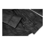 Damenjacke aus echtem, weichem, italienischem, schwarzem Leder, mittellang - Knighthood Store